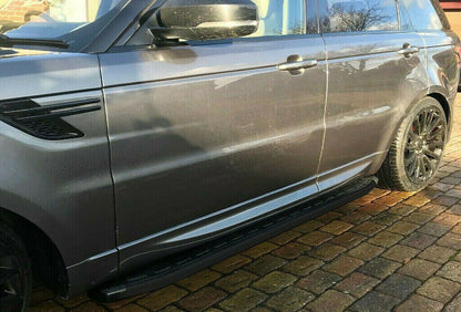 PEDANE LATERALI LAND ROVER RANGE ROVER SPORT 2005-2012 SOTTOPORTA NERO - NEW