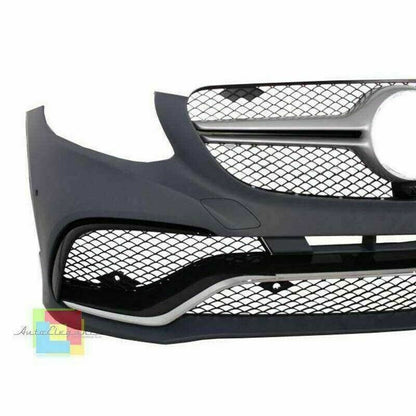 MERCEDES GLC X253 C253 SUV COUPE 2015-2019 FRONT BUMPER AMG LOOK IN ABS
