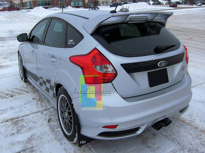 FORD FOCUS III MK3 2011+ REAR DIFFUSER UNDER BUMPER RS LOOK TUNING
