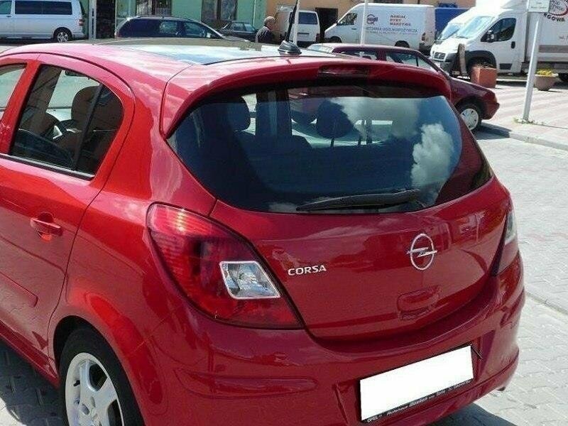 OPEL CORSA D 5 PORTE 2006-2014 SPOILER SUL LUNOTTO POSTERIORE LOOK SPORTIVO
