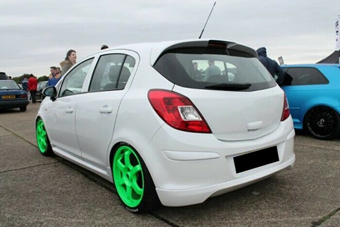 OPEL CORSA D 5 PORTE 2006-2014 SPOILER SUL LUNOTTO POSTERIORE LOOK SPORTIVO