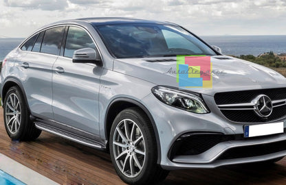 PEDANE LATERALI PER MERCEDES GLE Coupe C292 2015+ SOTTO PORTA