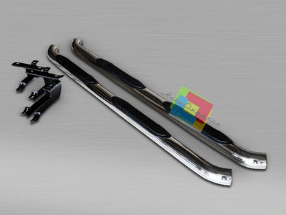 PEDANE LTUBOLARI DESIGN SPORTIVO SOTTO PORTA ACCIAIO VW TIGUAN 2007-2015