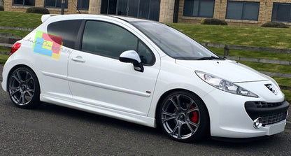PEUGEOT 207 06-12 3 e 5 PORTE E STATION WAGON LOOK GTI MINIGONNE LATERALI