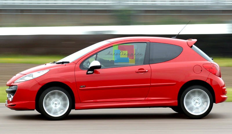 PEUGEOT 207 06-12 3 e 5 PORTE E STATION WAGON LOOK GTI MINIGONNE LATERALI