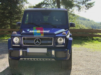 STEEL PLATE UNDER FRONT BUMPER MERCEDES G W463 1989+