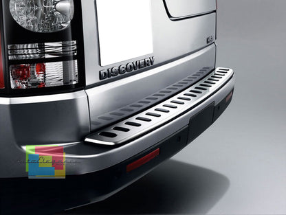 PIASTRA ACCIAIO INOX LAND ROVER DISCOVERY 3 / 4 2004-2016 PORTELLONE POSTERIORE