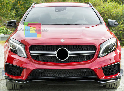 GRIGLIA ANTERIORE NERA - MERCEDES GLA X156 2014 IN POI LIFT CALANDRA AMG 45