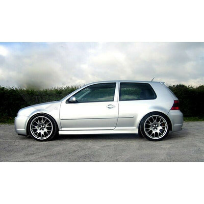 VW GOLF 4 IV 3 PORTE MINIGONNE LATERALI SOTTO PORTA RS ABS / PLASTIC LOOK R32