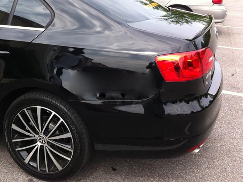 VW PASSAT B7 2010-2014 REAR BONNET SPOILER RLINE LOOK - ABS