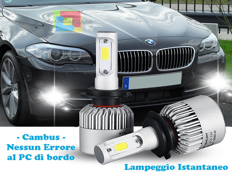 LAMPADE FENDINEBBIA A LED BMW SERIE 5 F10 F18 CAMBUS BIANCO GHIACCIO