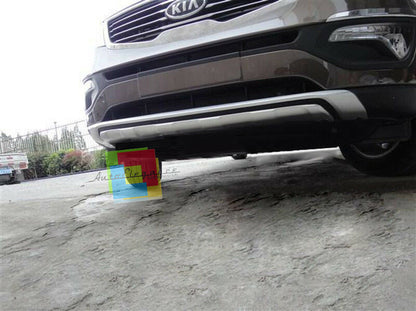 SPOILER SOTTO PARAURTI ANTERIORE + POSTERIORE PER KIA SPORTAGE 2010-2015 IN ABS