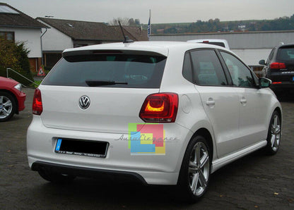 ALETTONE ABS - VW POLO 6R 6C 2009+ SPOILER POSTERIORE SUL TETTO LOOK GTI AUTOELEGANCERICAMBI