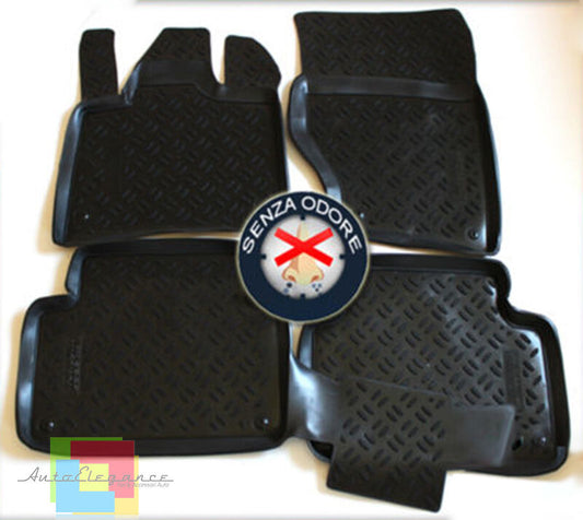 AUDI Q7 4L 2005-2014 SET TAPPETINI AUTO IN GOMMA - TAPPETI ANTI SCIVOLO AUTOELEGANCERICAMBI