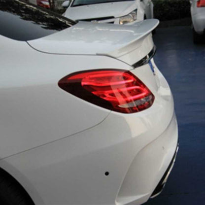 MERCEDES C-CLASS W205 REAR HOOD SPOILER AMG C63 LOOK