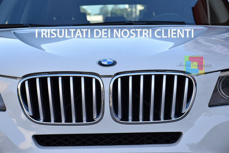 COVER GRIGLIA ANTERIORE BMW X3 F25 2010-2014 LOOK RESTYLING M 14 PEZZI .-. AUTOELEGANCERICAMBI