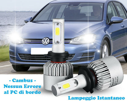 LAMPADE ANABBAGLIANTI LED VW GOLF 7 2012 IN POI ISTANTANEO CREE 6000K BIANCO