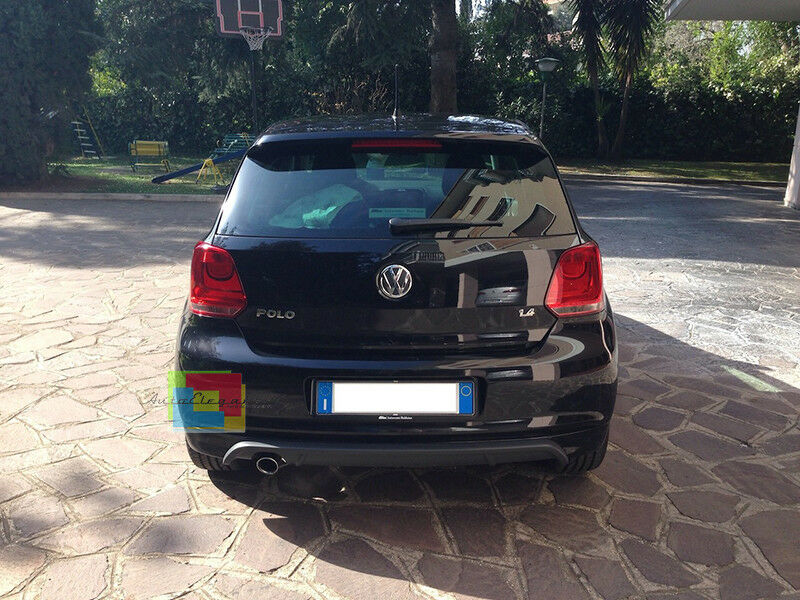 ALETTONE VW POLO 6R 2009+ SPOILER POSTERIORE SUL TETTO LOOK R LINE - NON PER GTI AUTOELEGANCERICAMBI