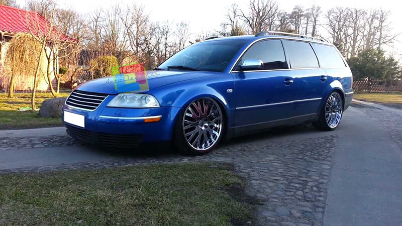 CALOTTE COPRI SPECCHIETTI ADESIVE PEUGEOT VW PASSAT 3BG B5 00-05 DESIGN CROMATO AUTOELEGANCERICAMBI