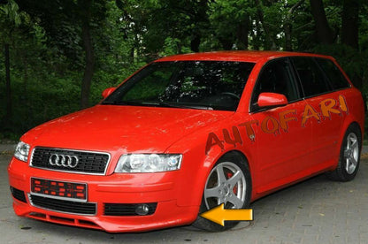 SPOILER ANTERIORE LOOK S4 SOTTO PARAURTI AUDI A4 B6 BERLINA AVANT 2000-2004 .-.