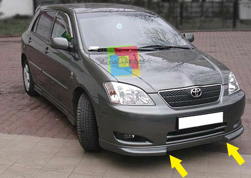 TOYOTA COROLLA 2002-2004 SPOILER SOTTO PARAURTI ANTERIORE
