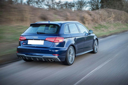 SOTTO PARAURTI AUDI A3 8V SPORTBACK DAL 2016+ DIFFUSORE S3 ABS PARAURTI SLINE