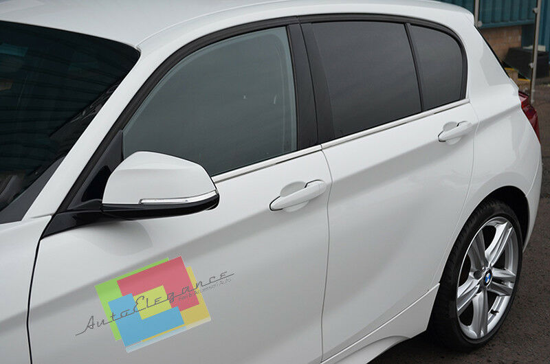 CORNICE INFERIORE FINESTRINI CROMATA ACCIAIO INOX PER BMW F20 5 PORTE 2011+ AUTOELEGANCERICAMBI