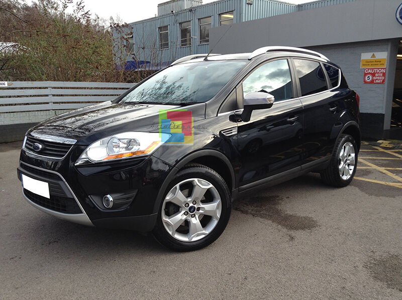 CALOTTE CROMATE FORD KUGA 2008+ SPECCHIETTI RETROVISORI - ADESIVO - AUTOELEGANCERICAMBI