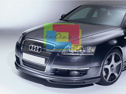 SOTTO PARAURTI PER AUDI A6 C6 4F 2005 AL 2008 SPOILER ANTERIORE DESIGN S6 RS6 -