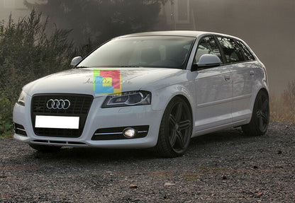 AUDI A3 8P 2008-2012 LIFT GRIGLIE FENDINEBBIA S3 PROFILO CROMATO TOP QUALITA AUTOELEGANCERICAMBI