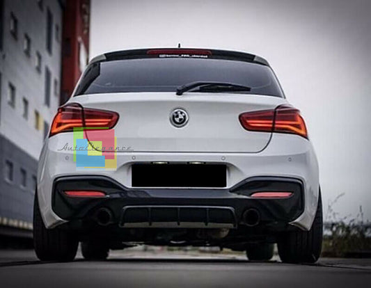 DIFFUSORE POSTERIORE M PERFORMANCE BMW SERIE F20 F21 DAL 2015 IN POI RESTYLING