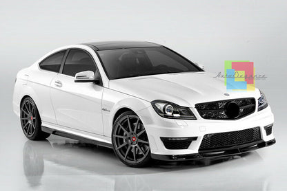 GRIGLIA ANTERIORE MERCEDES-BENZ CLASSE C W204 2007-2014 LOOK AMG BLACK