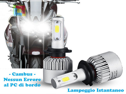 KAWASAKI Z1000 LAMPADE ANABBAGLIANTI ABBAGLIANTI LED LAMPEGGIO ISTANTANEO 6000K
