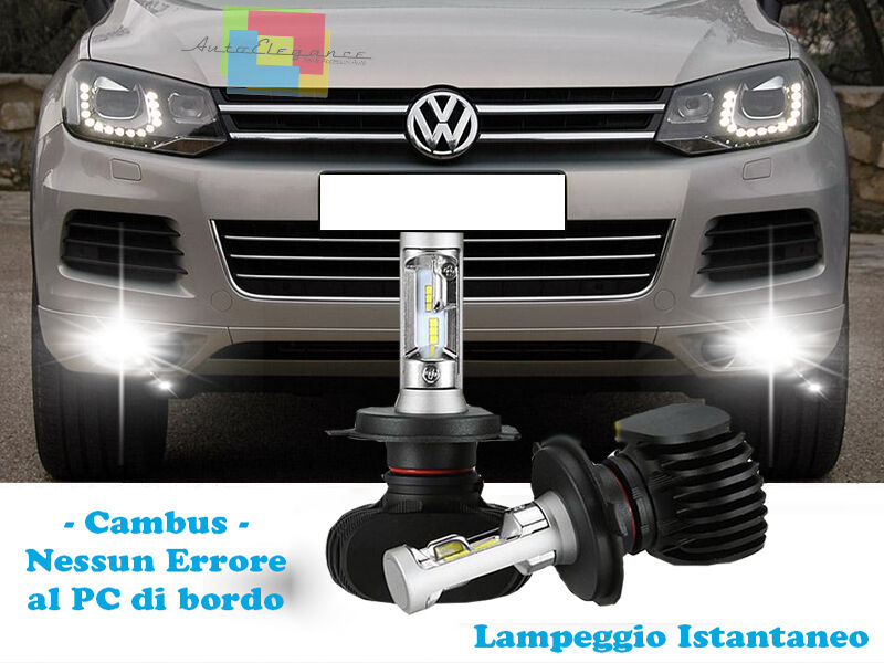 INSTANT FLASH FOG LIGHTS LED VW TOUAREG 2010+ CREE
