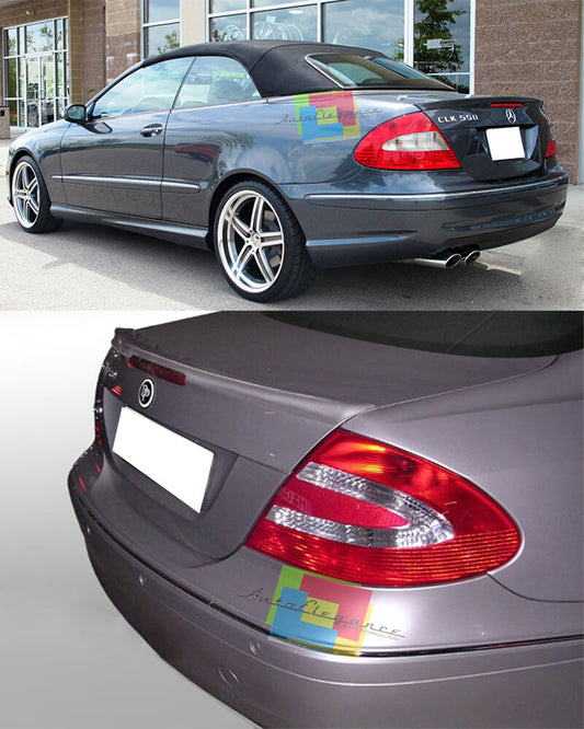 REAR HOOD SPOILER MERCEDES CLK W209 2002-2009 - AMG LOOK