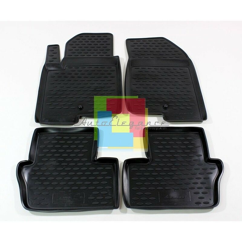JEEP CHEROKEE 2007+ SET TAPPETINI AUTO IN GOMMA - TAPPETI TOP QUALITA -