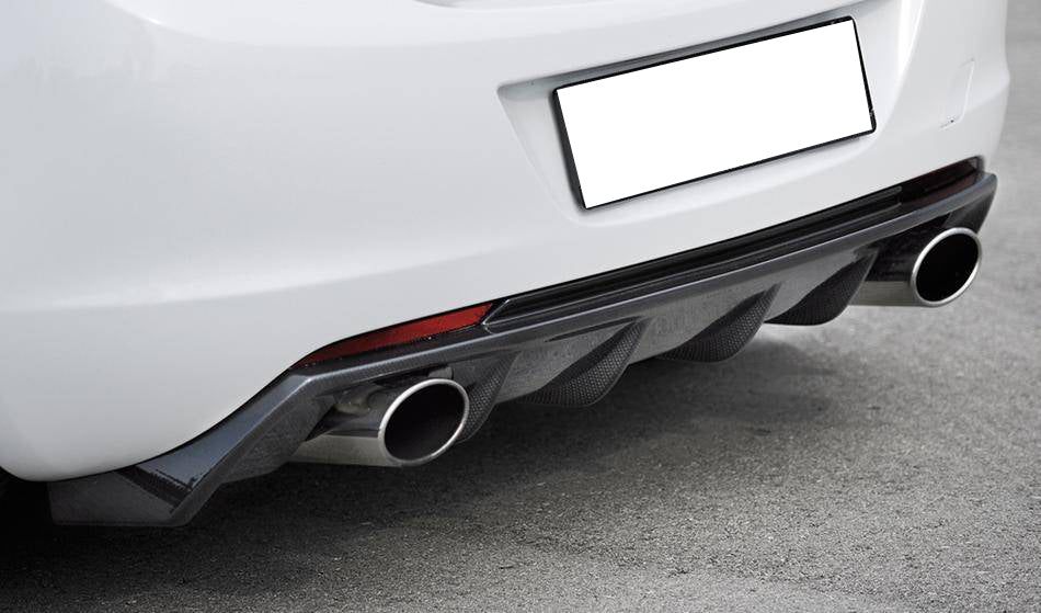 SOTTO PARAURTI POSTERIORE OPEL ASTRA J 2009-2014 5 PORTE DIFFUSORE ABS