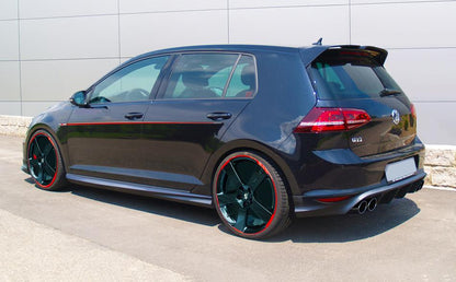 SIDE SKIRTS VW GOLF 7 &amp; 7.5 2012-2019 VII ABS SPORT LOOK ABS 0139