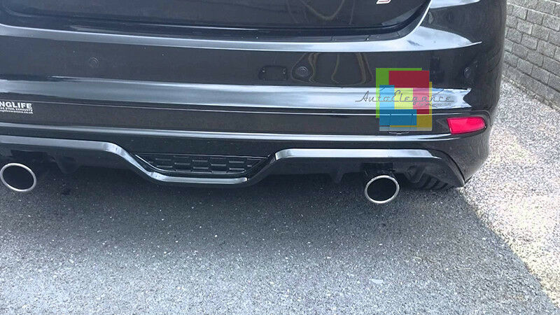 FORD FOCUS MK3 2011+ REAR DIFFUSER UNDER BUMPER FOR ZETEC S LOOK