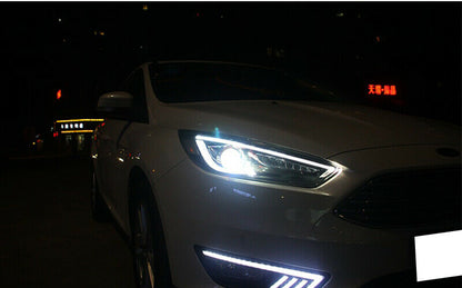 FORD FOCUS III 2015 TO 2017 PAIR OF LED DAYTIME LIGHTS DINAMIC INDICATORS PROM