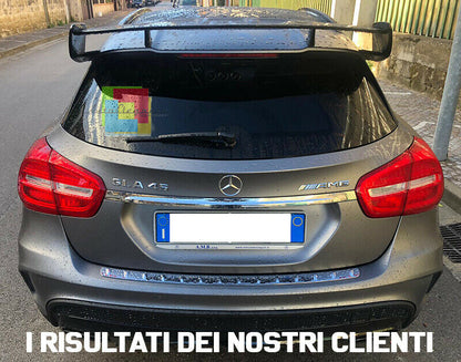 MERCEDES GLA X156 2013-2017 SPOILER LUNOTTO POSTERIORE LOOK AMG TETTO ABS NERO
