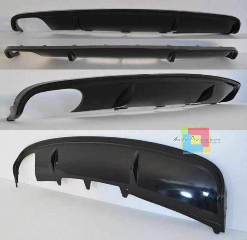 AUDI A4 B8 8K 2007-2012 DIFFUSORE SOTTO PARAURTI POSTERIORE DESIGN S4 RS4 AUTOELEGANCERICAMBI