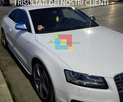 AUDI A5 S5 2007 - 2009 COPERTURE SATINATE SPECCHI - CALOTTE PER FRECCIA A LED AUTOELEGANCERICAMBI