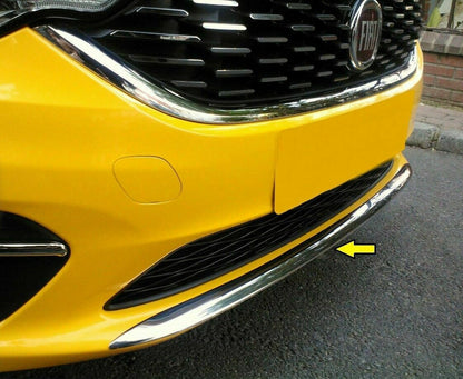 MOULDING FOR FIAT TIPO 2015+ ADHESIVE CHROME FRONT BUMPER