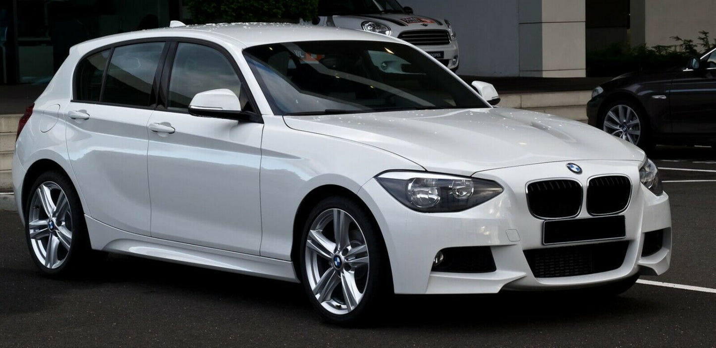 MINIGONNE LATERALI BMW SERIE 1 F20 5 PORTE 2011+ SPOILER SOTTO PORTA M TECH ABS