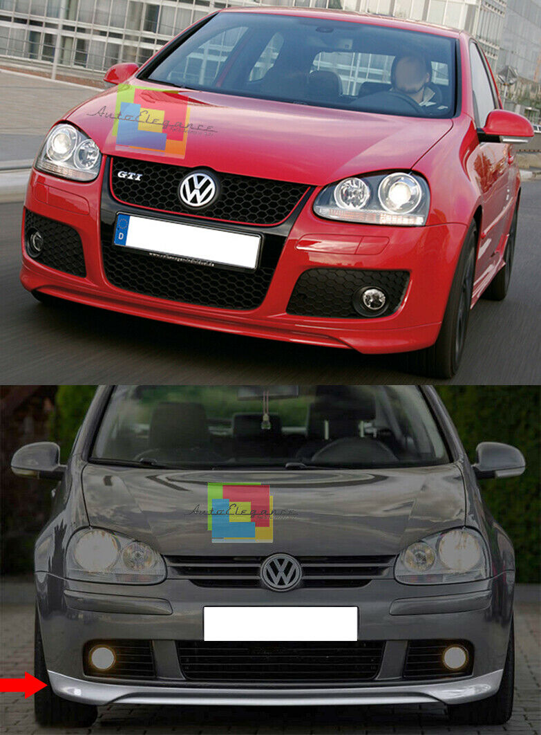 VW GOLF 5 UNDER FRONT BUMPER GTI LOOK 30 EDITION FOR GTI GT ABS BUMPER