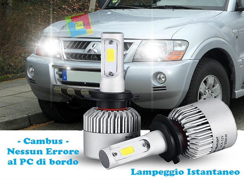 MITSUBISHI PAJERO 00-07 INSTANT LED HIGH BEAM LOW BEAM LAMPS ---