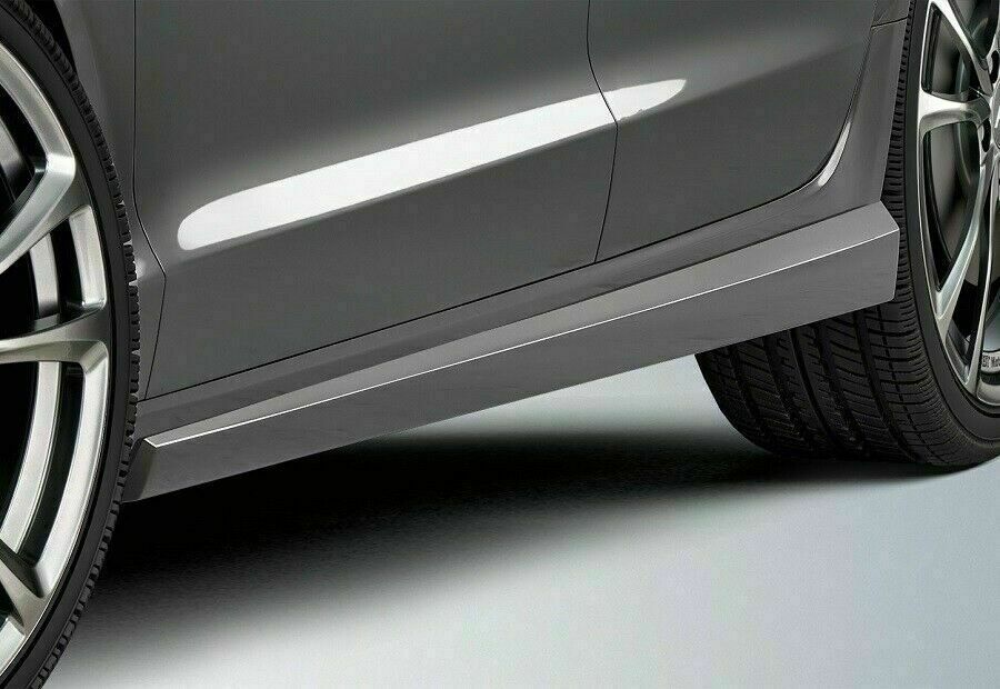 MINIGONNE LATERALI PER AUDI A6 4G C7 2011 AL 2017 SPOILER SOTTOPORTA ABT LOOK
