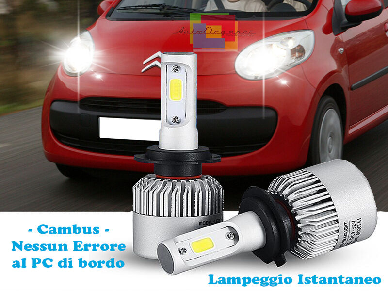 LAMPADE ABBAGLIANTI ANABBAGLIANTI LED CITRO&Euml;N C1 05-10 ISTANTANEO 6000K CREE --
