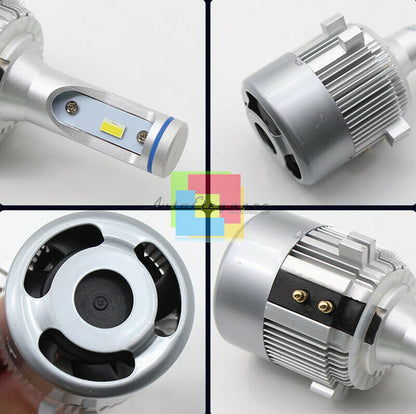 LED LOW BEAM HEADLIGHTS VW GOLF 7 VII 2012+ NO FAILURE 9800LM PLUG AND PLAY .-